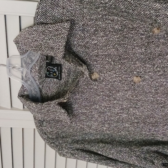 Maui & Sons Black White Twead Shacket - Picture 3 of 11